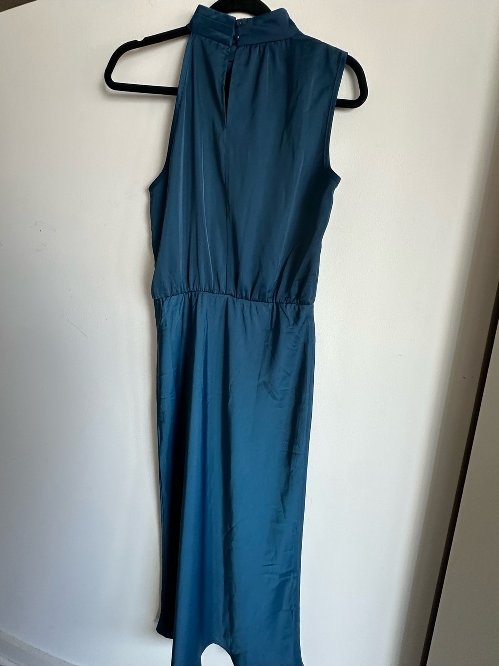 Sleeveless Midi Dress in Teal